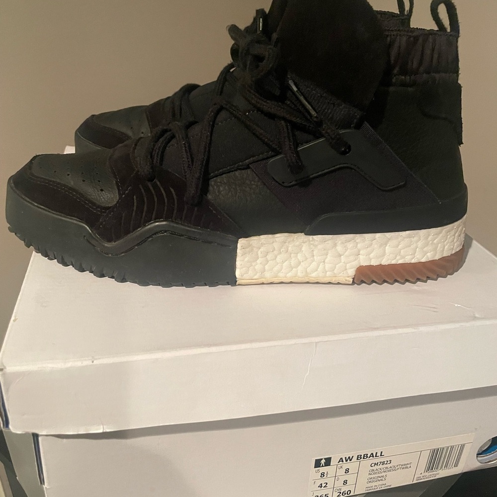 Alexander Wang Black and White Sneakers